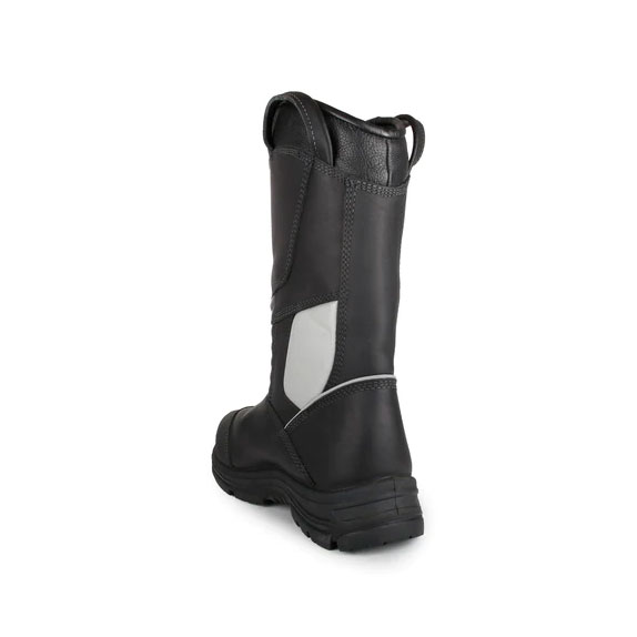 Warrior Black Leather Firefighter Boots WFR Wholesale Fire & Rescue